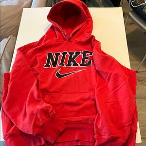 Nike Bold Red Pullover Hoodie